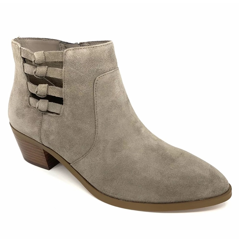 SOLE SOCIETY NEW Nianya Bootie Knotted Suede: 8M